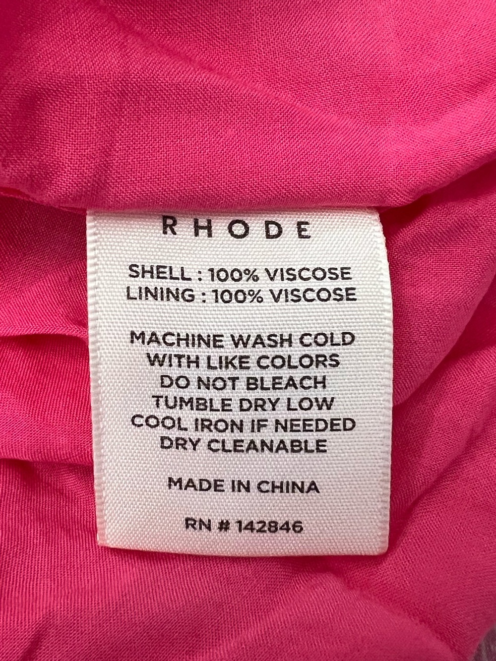 Rhode ESTER DRESS ROUGE AKIKO 8 - Picture 9 of 10